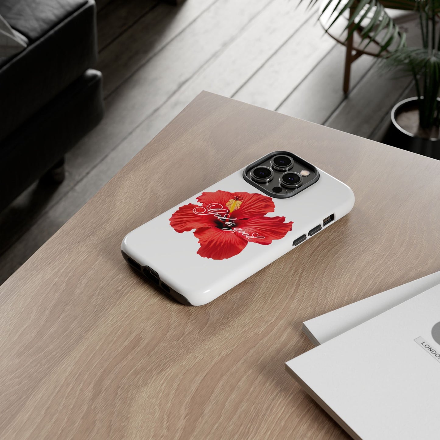 God is good Flower Phone Case