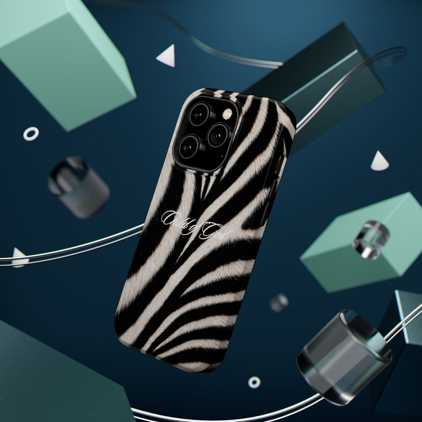 Child of God Zebra MagSafe Phone Case