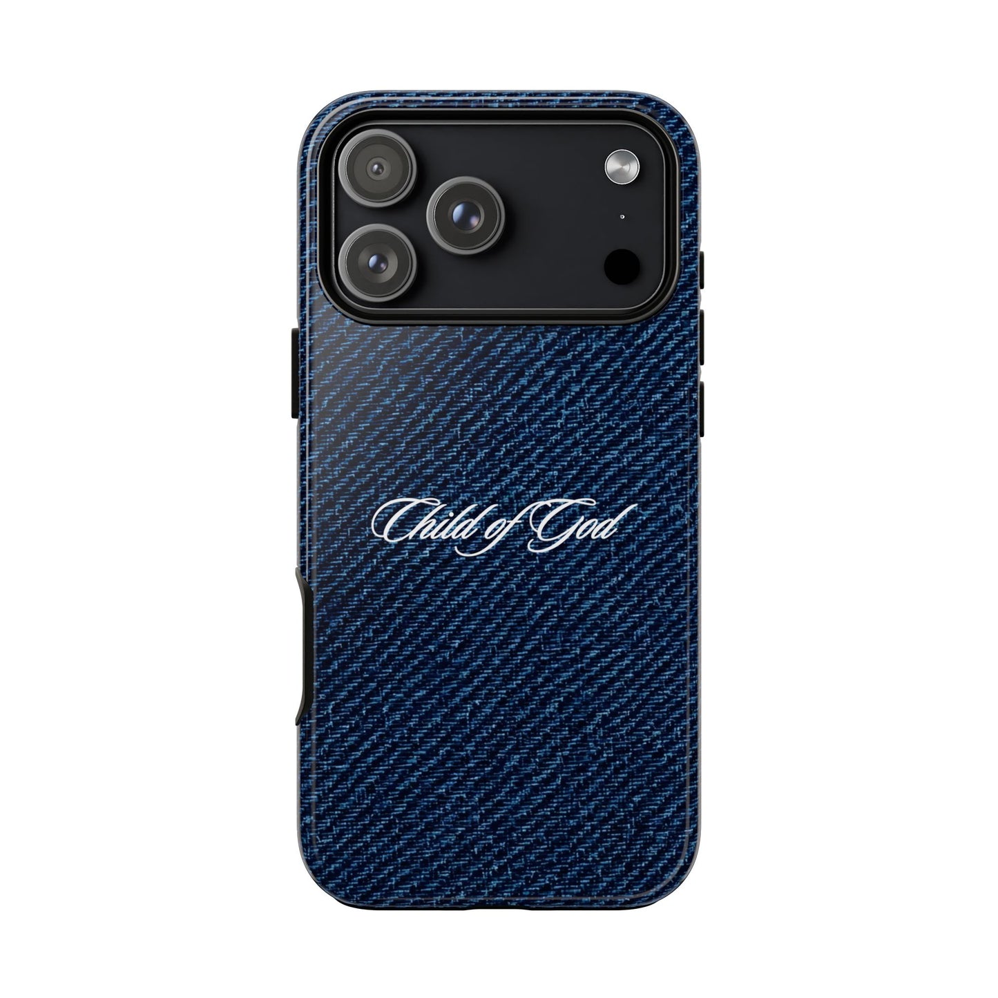 Child of God Denim Phone Case