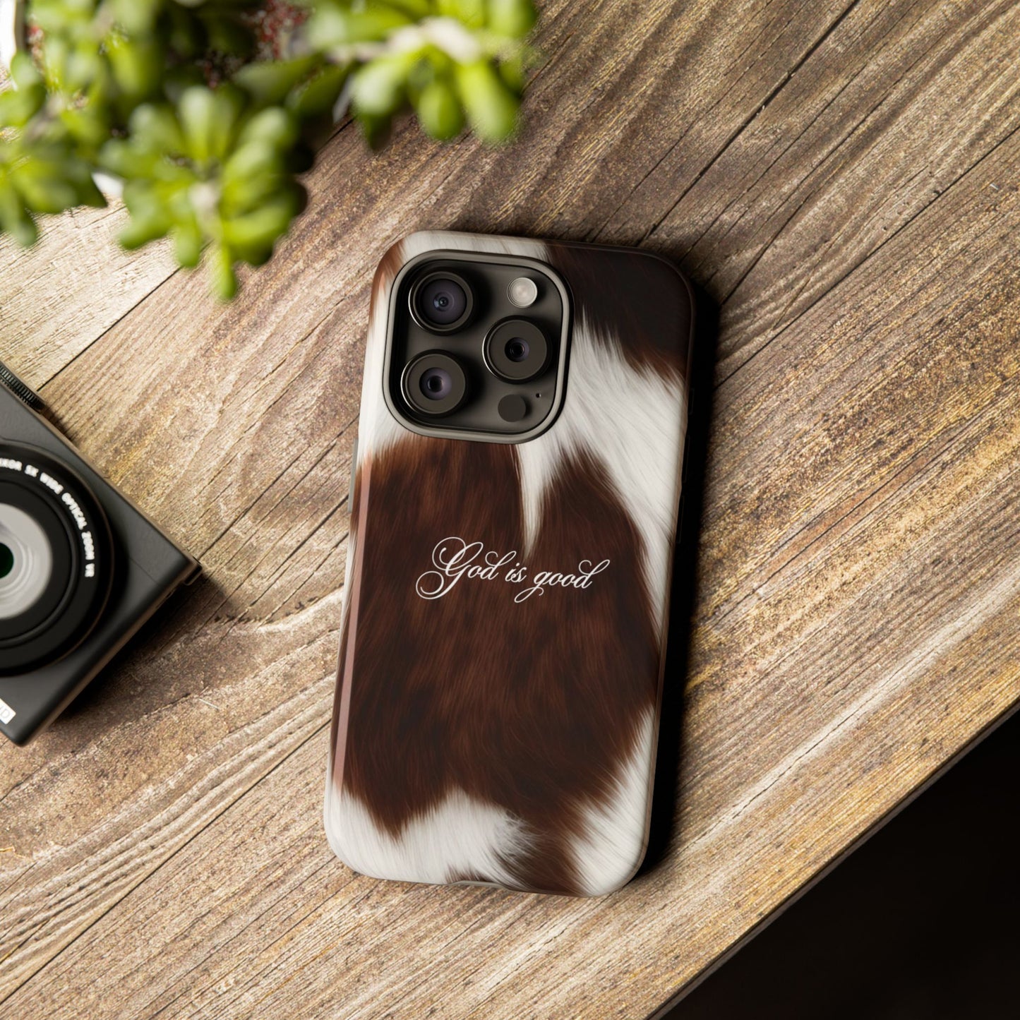 God is good Cow Phone Case