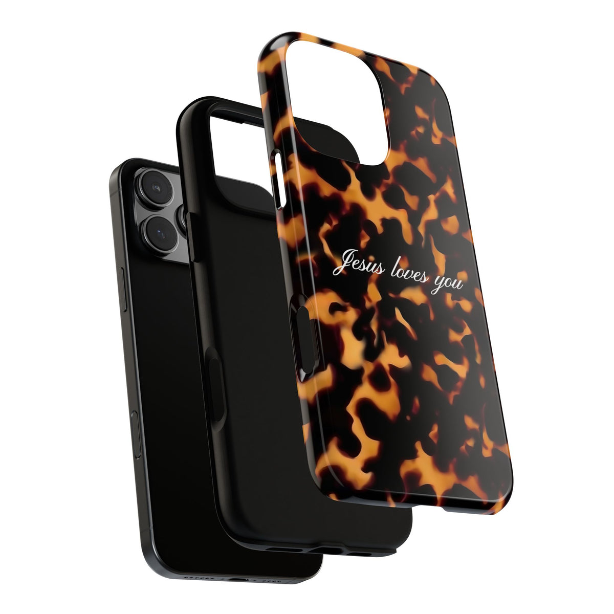 Jesus loves you Tortoise Phone Case