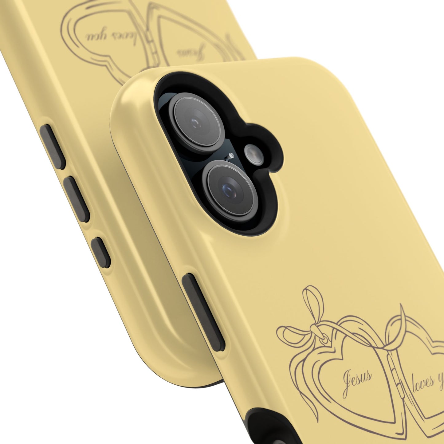 Jesus loves you Butter Locket MagSafe Phone Case
