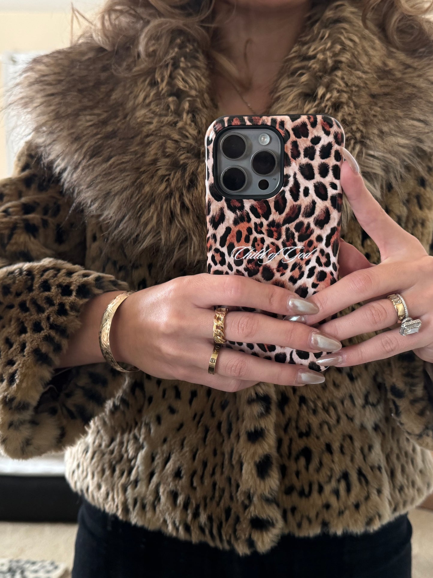 Child of God Leopard Phone Case MagSafe
