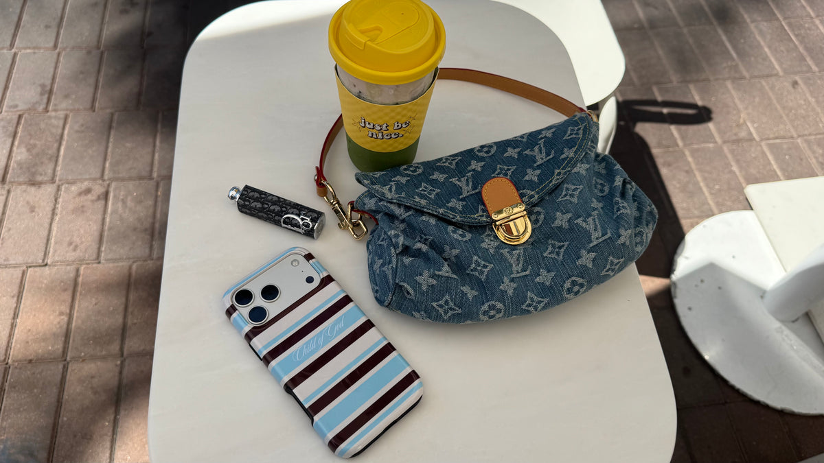 Child of God Aqua Stripe MagSafe Phone Case