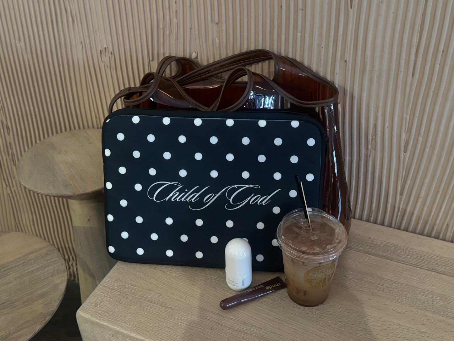 Child of God Polka Dot Laptop Sleeve